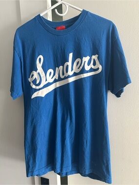 Full Send “Senders” Blue Graphic T-Shirt Size Large